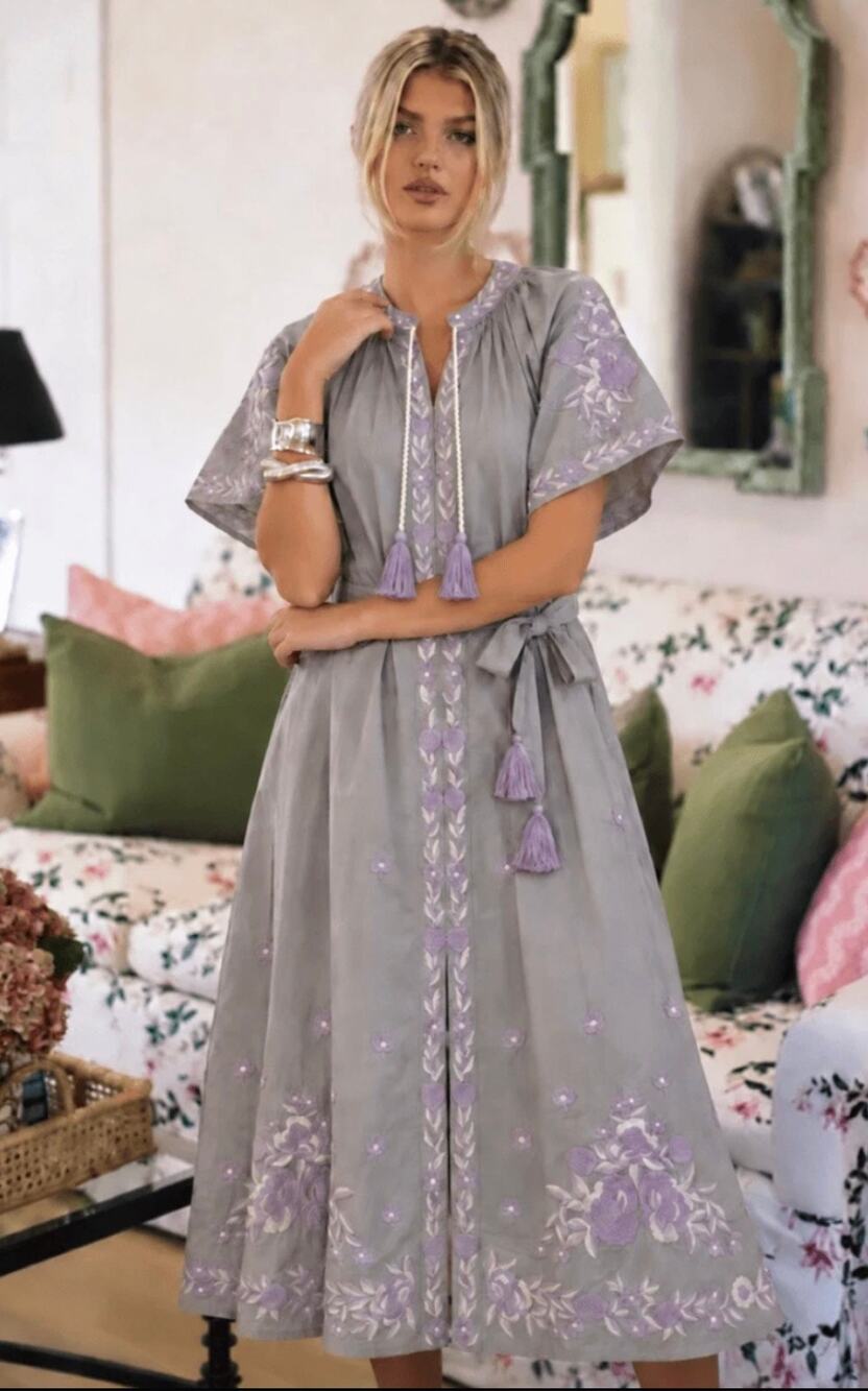 NWT Julia Amory Coatue Caftan Midi Dress Sz. XL